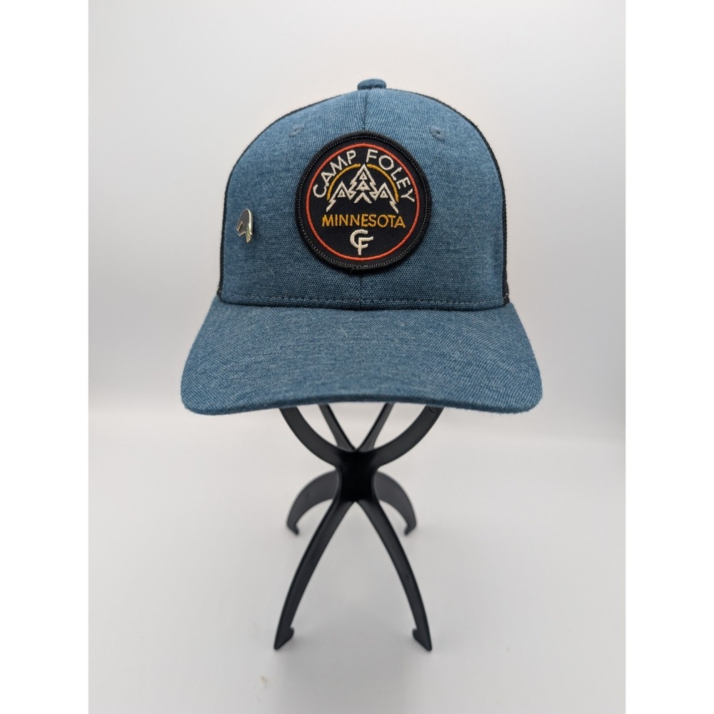 Zephyr Z Hats‎ Cap Snap Back Green Blue Mesh Trucker Camp Foley Minnesota Men